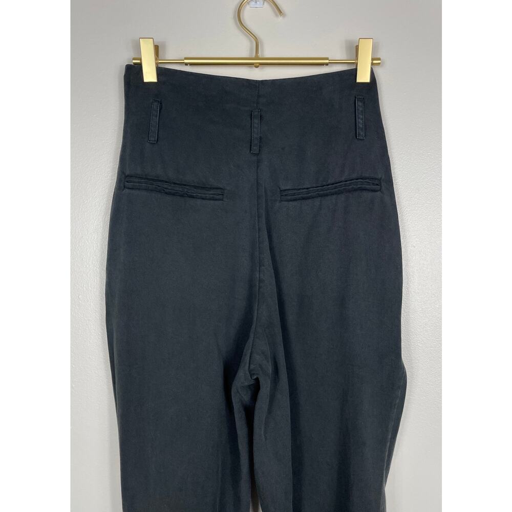 Reformation Avalon Ankle Tie Paperboy High Waisted Trouser Pants 2P *No Belt - Picture 10 of 14